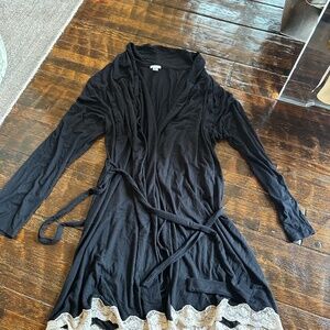 Eberjey Robe (lace detail)